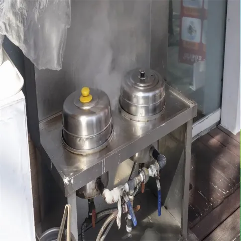 분리 전 식당 주방 설비